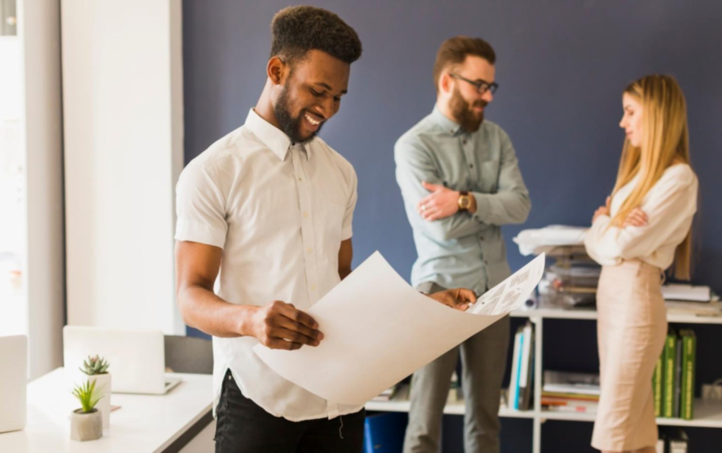 Workshop participants collaborating on financial planning exercises